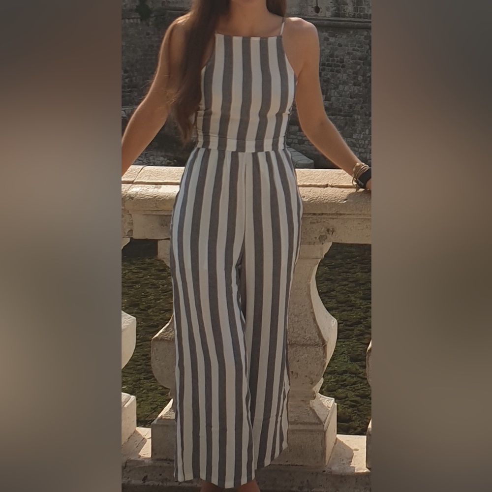 Striped Jumpsuit from American Eagle sz XXS